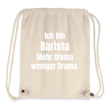 Barista - Sac à cordon recyclé Stanley/Stella - blanc naturel - Devant