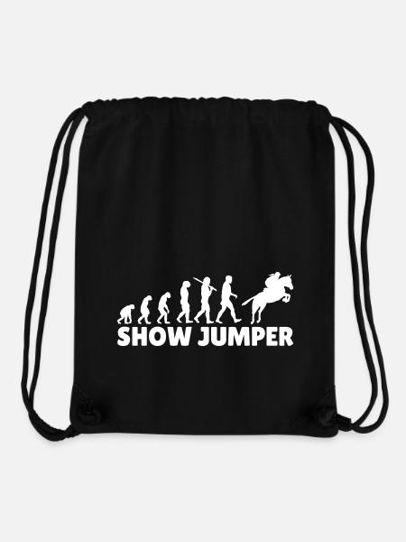 Evolution Reiten Show Jumper - Stanley/Stella recycelter Gym Bag - Schwarz