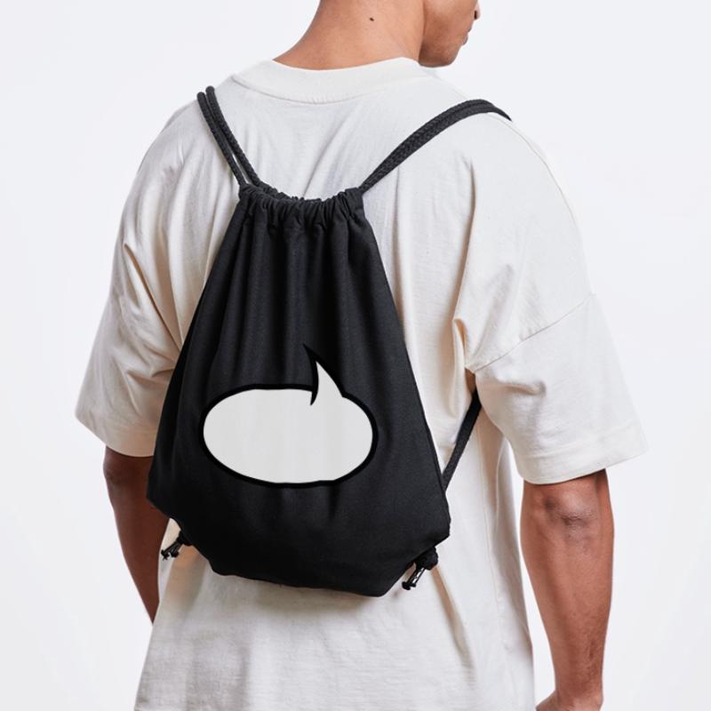 Two-tone comic bubble Stanley/Stella Recycled Gym Bag