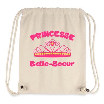 Princesse belle-soeur - Stanley/Stella recycelter Gym Bag - Naturweiß - Vorne
