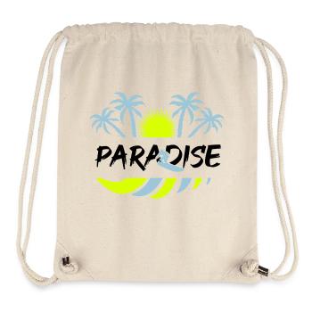 surf paradise - Stanley/Stella recycelter Gym Bag - Naturweiß - Vorne
