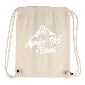 APRrès Ski Team Berge 1 - Stanley/Stella Recycled Gym Bag - natural - Front