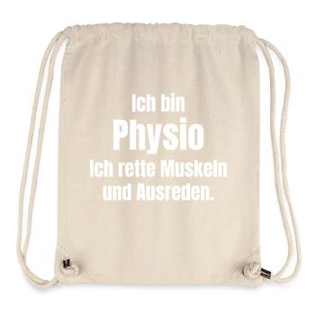 Physiotherapist - Stanley/Stella Recycled Gym Bag - natural - Front