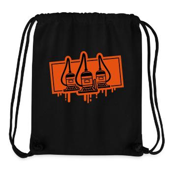 Vacuum Cleaner Icon - Stanley/Stella Recycled Gym Bag - black - Front