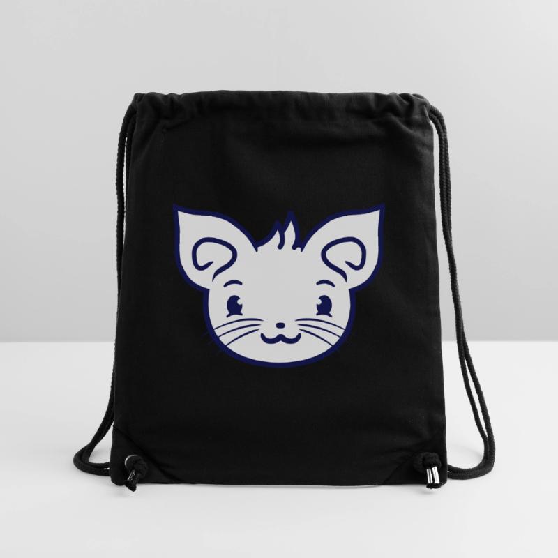 Cute Cat Looks Happy Smiling Kitten Fun Stanley/Stella Recycled Gym Bag