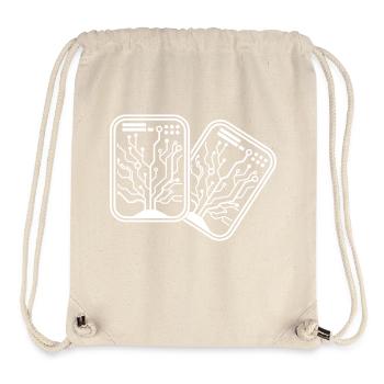 Micro Chip 2 - Stanley/Stella Recycled Gym Bag - natural - Front