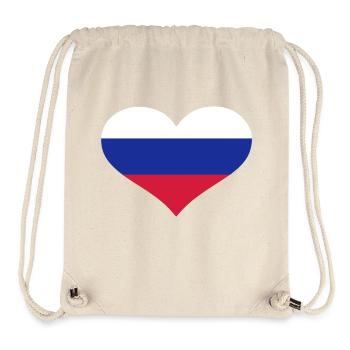 Slowakei - Stanley/Stella recycelter Gym Bag - Naturweiß - Vorne