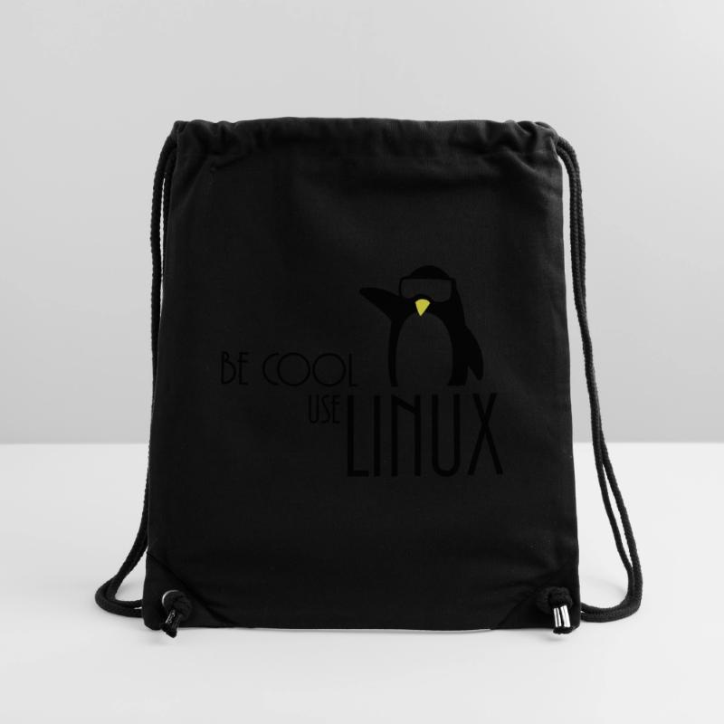être cool utilisation linux Sac à cordon recyclé Stanley/Stella