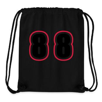 88 Number College - Stanley/Stella Recycled Gym Bag - black - Front