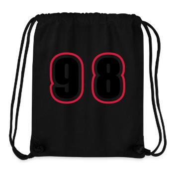 98 Number College - Stanley/Stella Recycled Gym Bag - black - Front