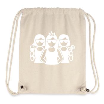 Girls Party Vacation Team - Stanley/Stella Recycled Gym Bag - natural - Front