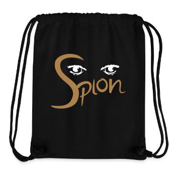 Spy - Stanley/Stella Recycled Gym Bag - black - Front