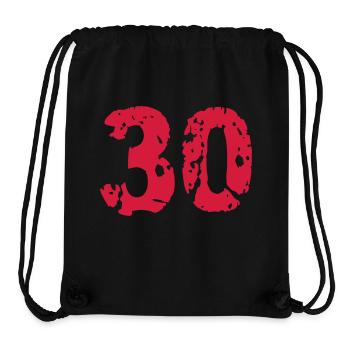 30 old break years cracks - Stanley/Stella Recycled Gym Bag - black - Front