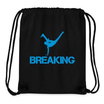 breakdance breaking - Stanley/Stella recycelter Gym Bag - Schwarz - Vorne