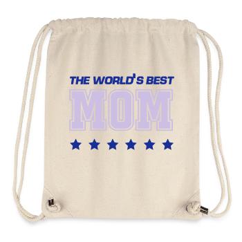 best mom - Stanley/Stella recycelter Gym Bag - Naturweiß - Vorne