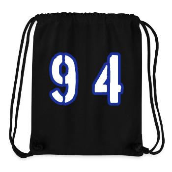 94 Number Symbol - Stanley/Stella Recycled Gym Bag - black - Front
