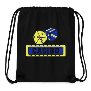 Dice Casino - Stanley/Stella Recycled Gym Bag - black - Front