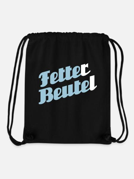 Fette(r) Beute(l) - Stanley/Stella recycelter Gym Bag - Schwarz