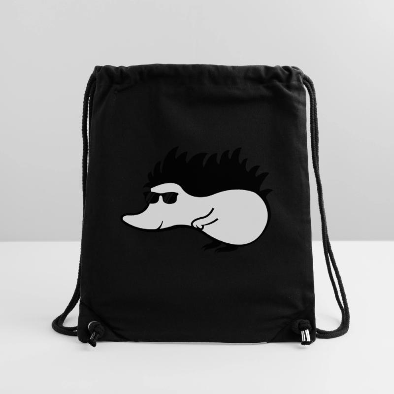 cool hedgehog Stanley/Stella Recycled Gym Bag