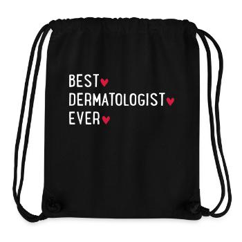 Dermatoogie - Stanley/Stella recycelter Gym Bag - Schwarz - Vorne