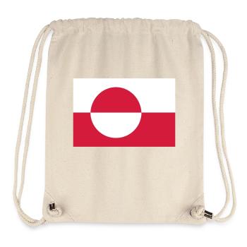 Grönland - Stanley/Stella recycelter Gym Bag - Naturweiß - Vorne