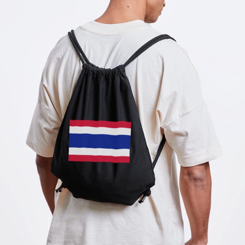 Le drapeau de la Thaïlande Sac à cordon recyclé Stanley/Stella