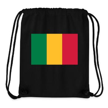 drapeau_mali - Stanley/Stella recycelter Gym Bag - Schwarz - Vorne