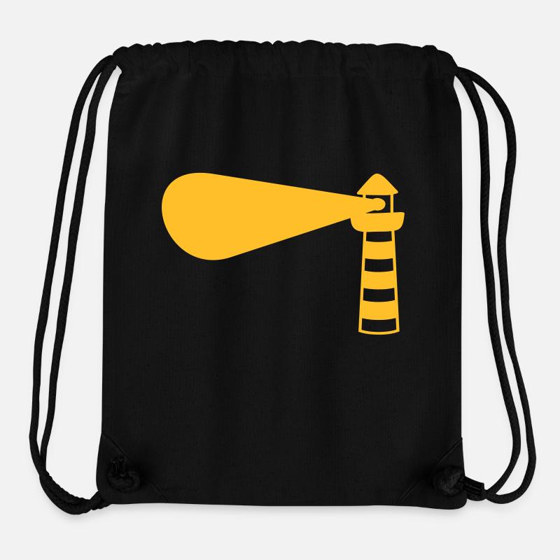 Light Tower Design - Stanley/Stella recycelter Gym Bag - Schwarz