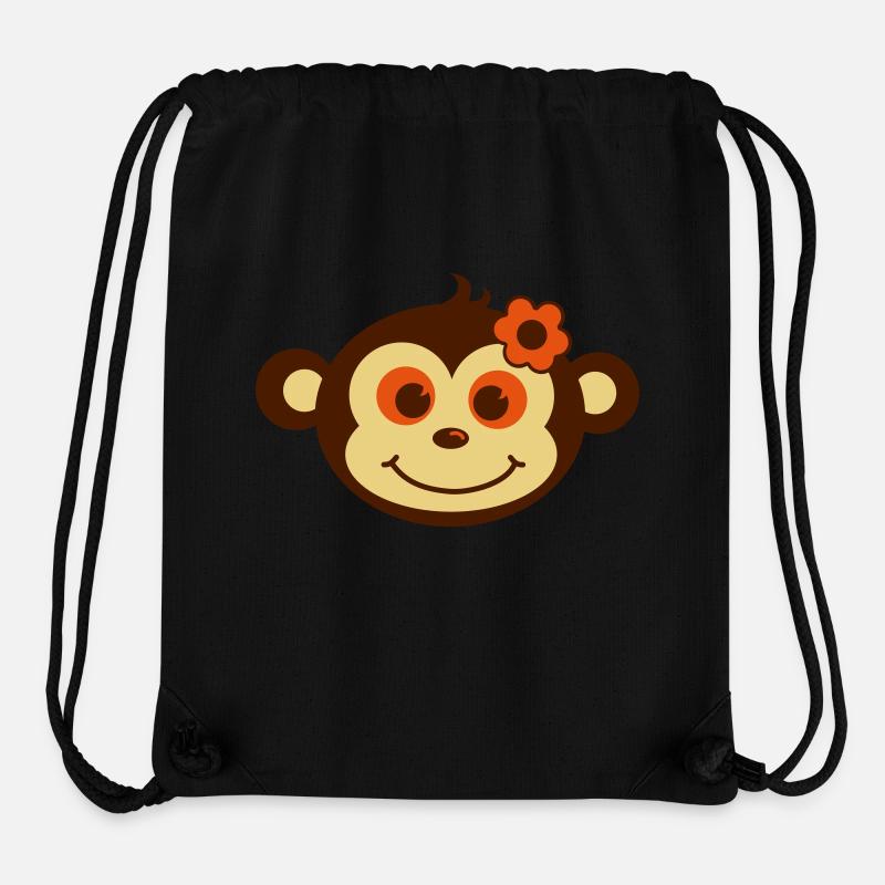 Affe3Girl - Sac à cordon recyclé Stanley/Stella - noir