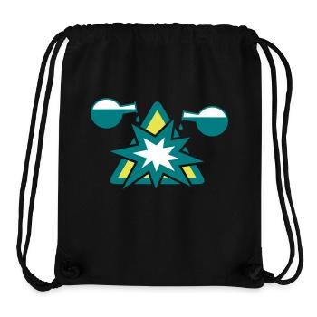 explosiv_3c - Stanley/Stella recycelter Gym Bag - Schwarz - Vorne