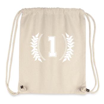 Number 1 - Stanley/Stella Recycled Gym Bag - natural - Front