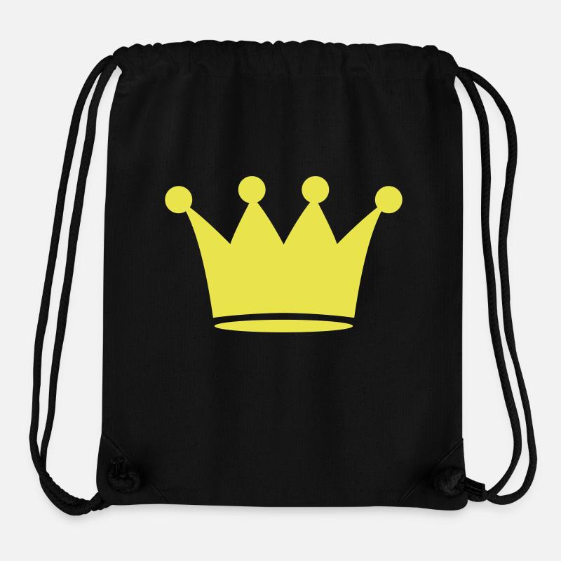 Crown - Stanley/Stella Recycled Gym Bag - black