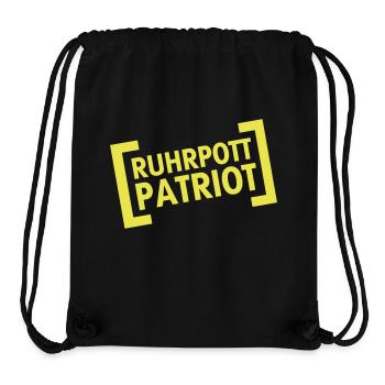 Ruhrpott Patriot - Stanley/Stella recycelter Gym Bag - Schwarz - Vorne