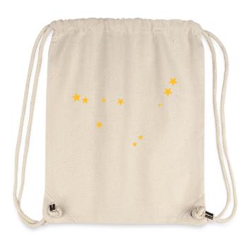 Capricorn constellation - Stanley/Stella Recycled Gym Bag - natural - Front