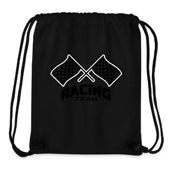 racing_team_1__f2 - Stanley/Stella Recycled Gym Bag - black - Front
