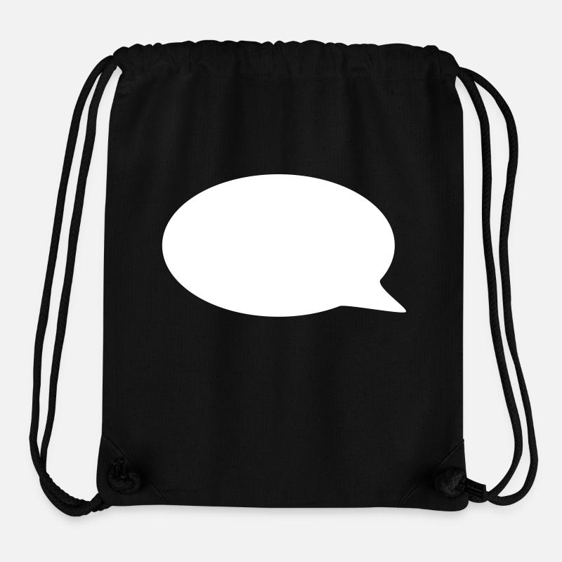 Balloon / / cartoon / / saying / / do statement - Stanley/Stella Recycled Gym Bag - black