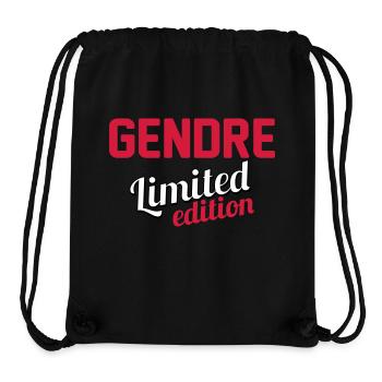 GENDRE LIMITED EDITION - Stanley/Stella Recycled Gym Bag - black - Front