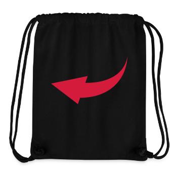 arrow - Stanley/Stella Recycled Gym Bag - black - Front