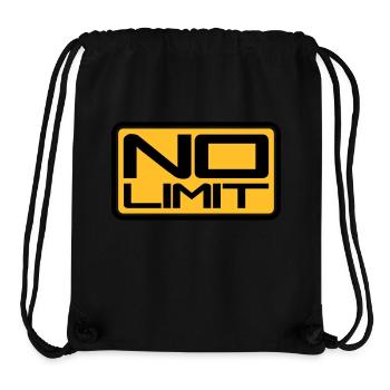 No Limit Shield - Stanley/Stella Recycled Gym Bag - black - Front