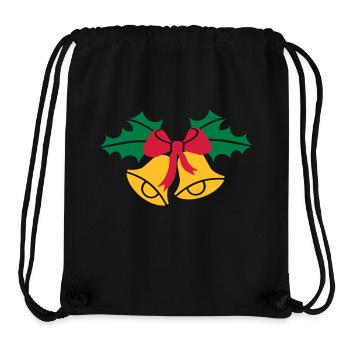 Glocken Weihnachten - Stanley/Stella recycelter Gym Bag - Schwarz - Vorne
