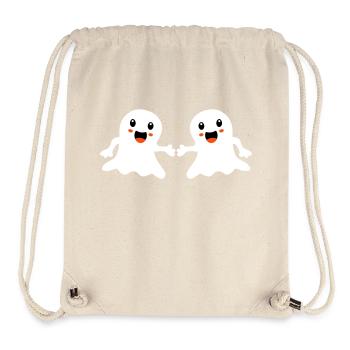 Amis fantômes - Sac à cordon recyclé Stanley/Stella - blanc naturel - Devant