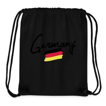 germany - Stanley/Stella recycelter Gym Bag - Schwarz - Vorne