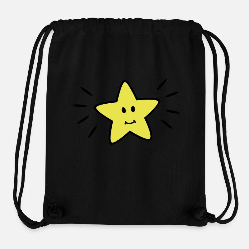 star - Stanley/Stella recycelter Gym Bag - Schwarz