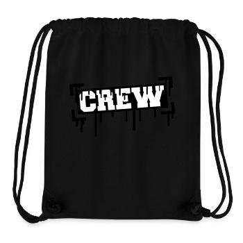 Crew Stamp - Stanley/Stella Recycled Gym Bag - black - Front