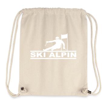 Ski Alpin - Stanley/Stella recycelter Gym Bag - Naturweiß - Vorne