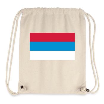 National Flag Of Serbia - Stanley/Stella Recycled Gym Bag - natural - Front
