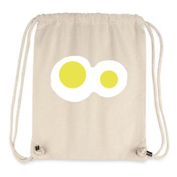 spiegeleier - Stanley/Stella recycelter Gym Bag - Naturweiß - Vorne