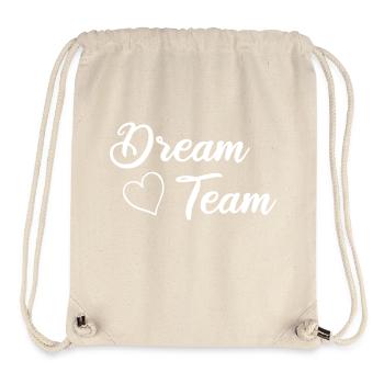 Dream Team - Stanley/Stella Recycled Gym Bag - natural - Front