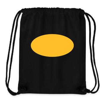 Oval shape / Ellipse Fläche (1c) - Stanley/Stella Recycled Gym Bag - black - Front