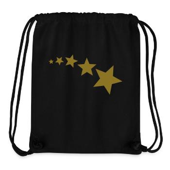 5 stars - Stanley/Stella Recycled Gym Bag - black - Front